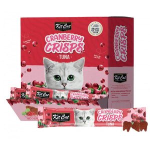 Kit Cat Cranberry Crisps for Cats - Tuna Single & Bulk Buy