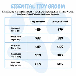 Essential Tidy Groom for Dogs