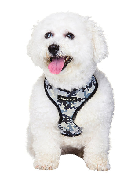 Camoflage Dog Harness - Grey