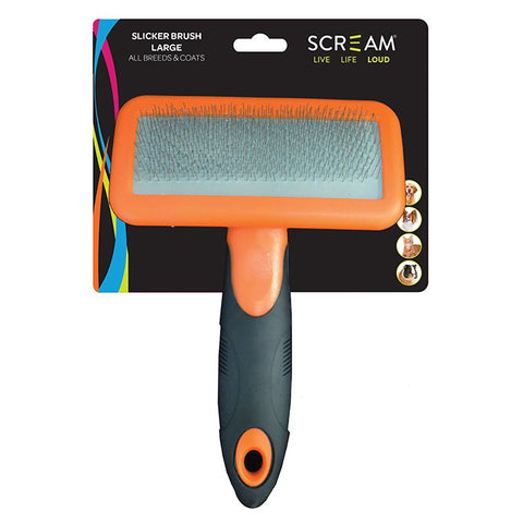 Scream Slicker Brush for Dogs