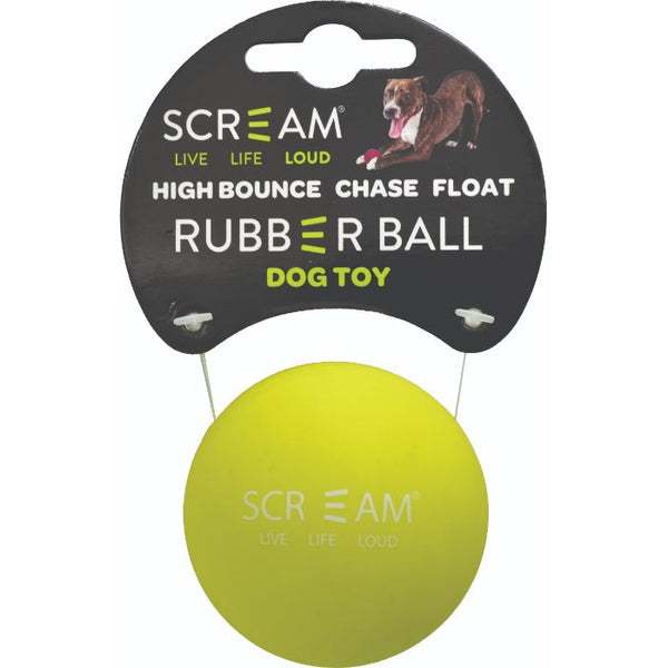 Scream Xtreme High Bounce Rubber Ball