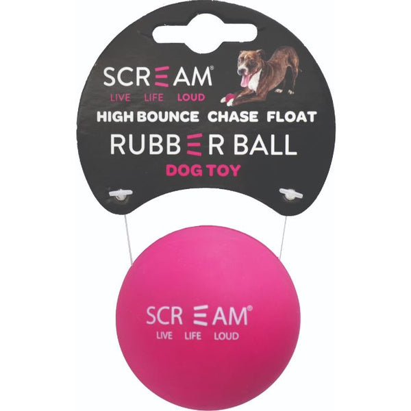 Scream Xtreme High Bounce Rubber Ball