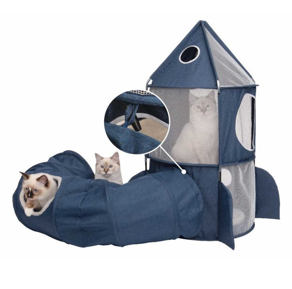 CatIT Vesper Cat Tunnel w/Comy Pad